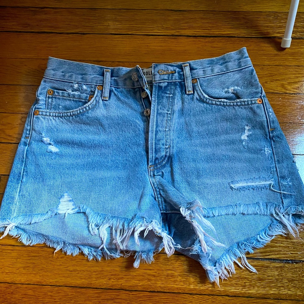 Agolde Parker Vintage Cut Off Short in Swapmeet